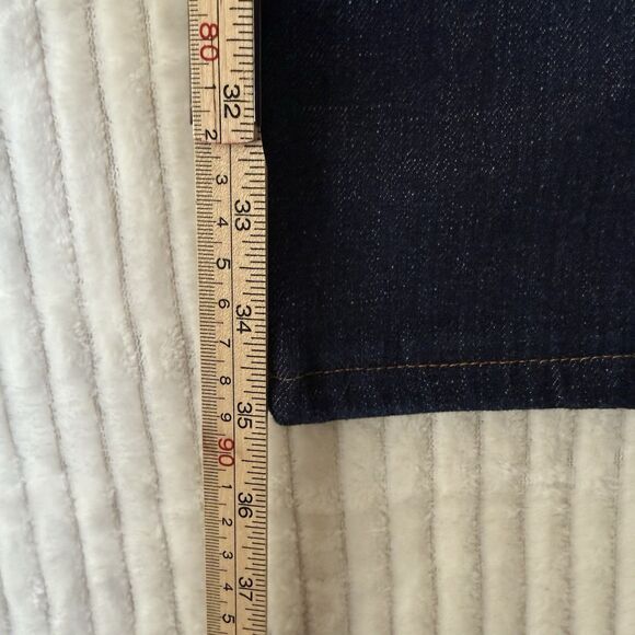 Eileen Fisher Jeans Womens Size 2 Straight Mid Rise Blue Denim Organic Cotton - Picture 7 of 12